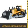Top Race RC Bulldozer Toys for Boys - Remote Control