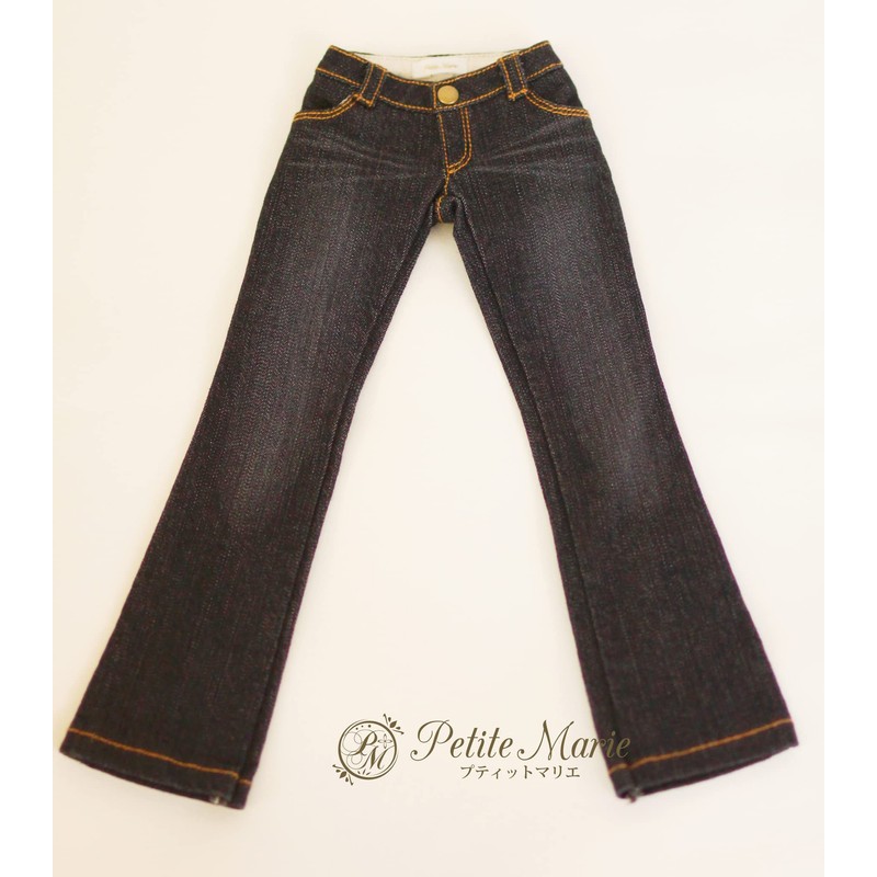 Petite Marie 1/3 MDD Compatible Okayama Straight Jeans Black KOJIMA