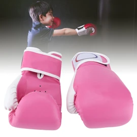 Youth Boxing Gloves, Boxing Training Gloves Breathable Kids Boxing Gloves for Children for Training(Pink)