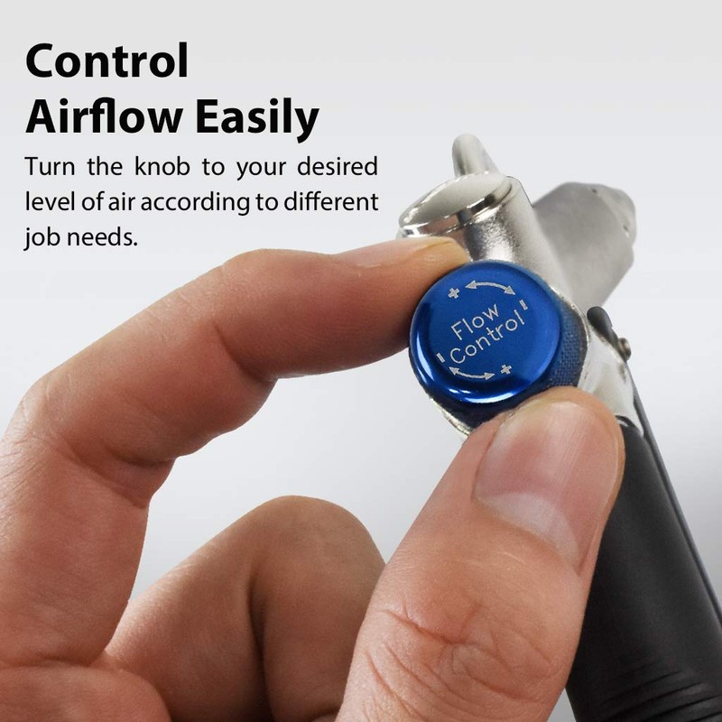 FIRSTINFO A18565EU 2-Way Air Blow Gun with Adjustable Air Flow