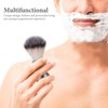 Healeved 1set Man Shaving Brush Kit Fiber Brush and Foaming