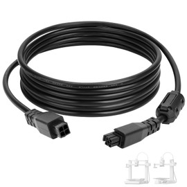 YIBEICO 78.74inch 4Pin AMS Extension Cable with ferrite for Bambu Lab AMS-Lite A1 A1MINI 3D Printers (for 2m 4pin with Magnetic Ring*1pcs)