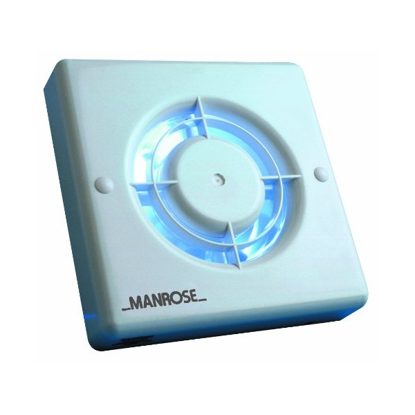 Manrose 4-inch Standard Bathroom Extractor Fan