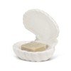 Abbott Collection Double Clam Shell Soap Dish - Porcelain (3.5"