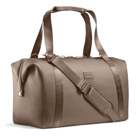 Fit & Fresh Fit & Fresh Neoprene Weekender Duffel Bag, Taupe, Carry-On