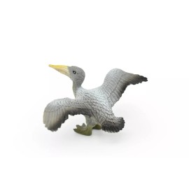 CWG Pelican Toy, Realistic Brown Museum Quality Rubber Replica, Hand Painted 3 1/2"