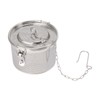 Seasoning Strainer with Hanging Chain Stainless Steel Tea Balls Filter