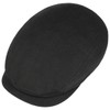 Stetson Superior Cotton Driver Flat Cap Men Black 7 7/8