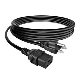 CJP-Geek 6ft UL Rectangle AC Power Cord Compatible with Dell Precision 690 2R328 Tower Mains Cable US