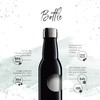 BOHORIA® Insulated Stainless Steel Water Bottle 500 ml with Engraving