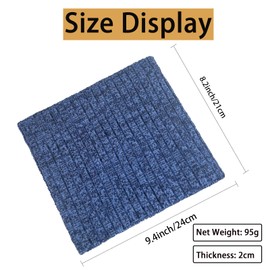 lifwimner Snoods for Men Women Winter Neck Warmer Scarf Thermal Fleece Double Layer Windproof Ski Mask for Cold Weather Gift(Navyblue)