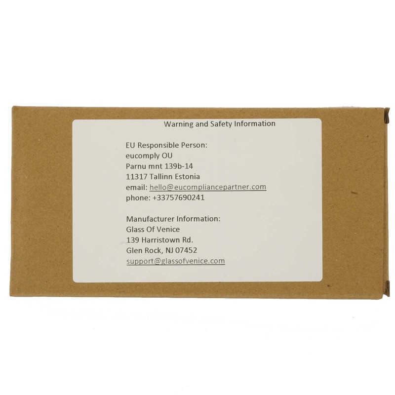 Glass Of Venice Murano Glass Button Stud Earrings - Ruby