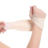 Slim Wrist Support Strap Thin Wristband Tunnel Prenatal/Postpartum Support Black 3ea