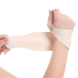 Slim Wrist Support Strap Thin Wristband Tunnel Prenatal/Postpartum Support Black 3ea