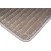 HOMELINE Microfibre Bath Mat Taupe 50 x 70 cm Bathroom