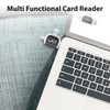 Ninnyi Multi-Port 4 in1 Universal SD TF Card Reader, Multifunctional