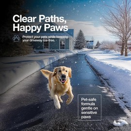 Medical King Pet Safe Ice Melt - 50 lb, Safe for Concrete, Pet-Friendly, Works to -15°F.