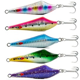 Pirk Set 5 Pieces 60 g Epoxy Resin for Extreme Colour Effects and Durability Pirk Norway Fishing Pirk Set Norway Baltic Sea North Sea