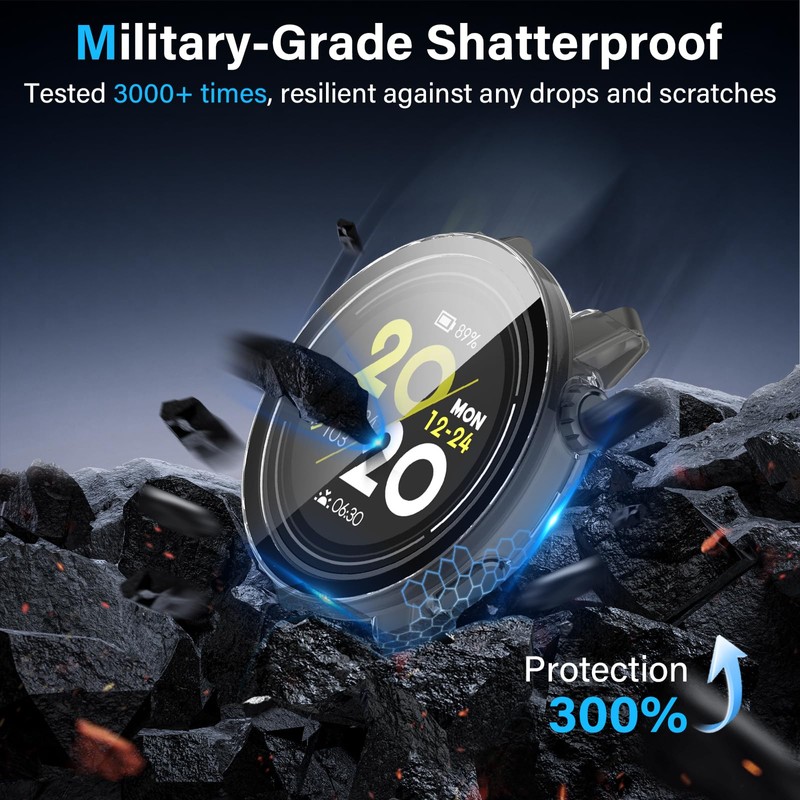 Haofun Pack of 2 Case for Coros Pace 3 Protective