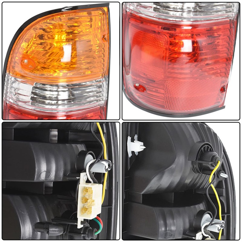 SEBLAFF 1-Pack LH Tail Light Assembly Replacement for 2001-2004 Tacoma
