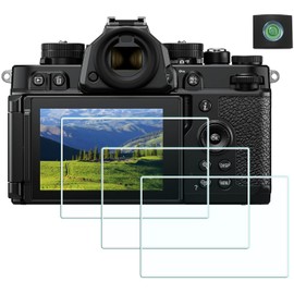HUIPUXIANG ZF Screen Protector for Nikon Z f Camera (for Accessories), 0.3mm High Definition 9H Hardness Optical LCD Premium Glass Protective Cover [3+1 Pack]