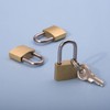 Matory 3 Set Mini Padlock with Keys Small Diary Padlocks