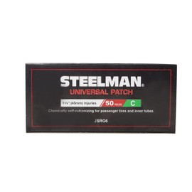STEELMAN JSRG6 1-3/4-Inch Universal Tire Repair Patch, Box of 50