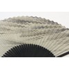 Hasegawa Men's Folding Fan, Kyoto Craftsman, Tailored, Fan Bag Included,