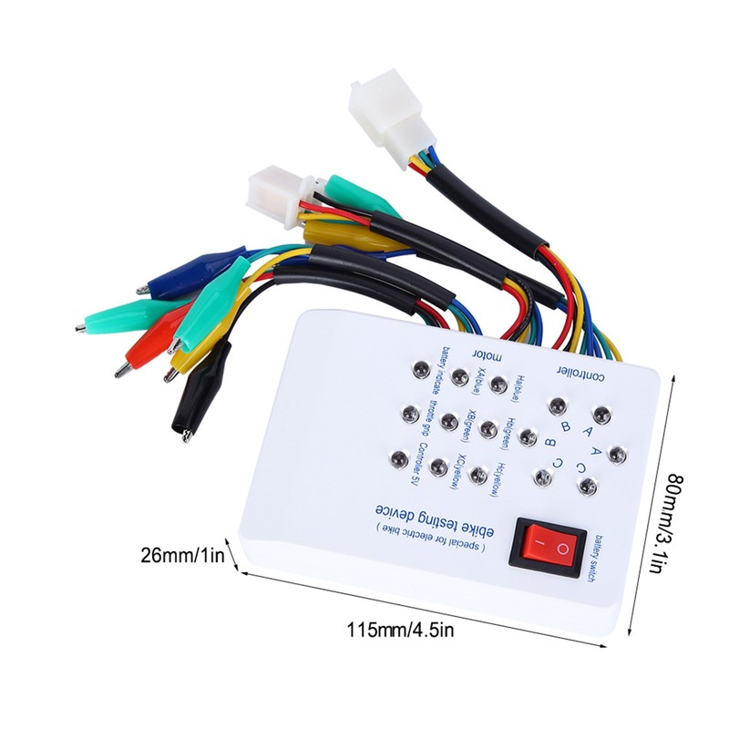 Brushless Motor Tester Electro Car EBike Scooter Detector 115x80x26mm