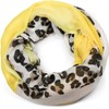 styleBREAKER 01016182 Women's Loop Scarf with Leopard Animal Print Pattern