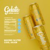 Gelato Lemon Sparkling Water - Oxygenated Sparkling Water Packaged in