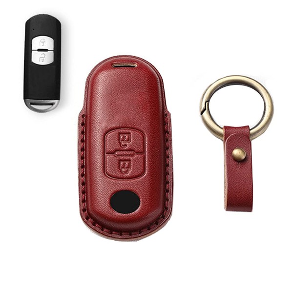 LETINGFAR Key Case for Mazda, Smart Key Case, Key Cover,