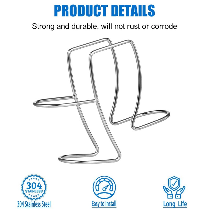 Universal Washing Machine Drain Hose Holder Adjustable Utility Sink Clamp