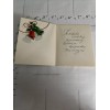 Vintage Uncle Christmas Card Greeting Card With Envelope Bells