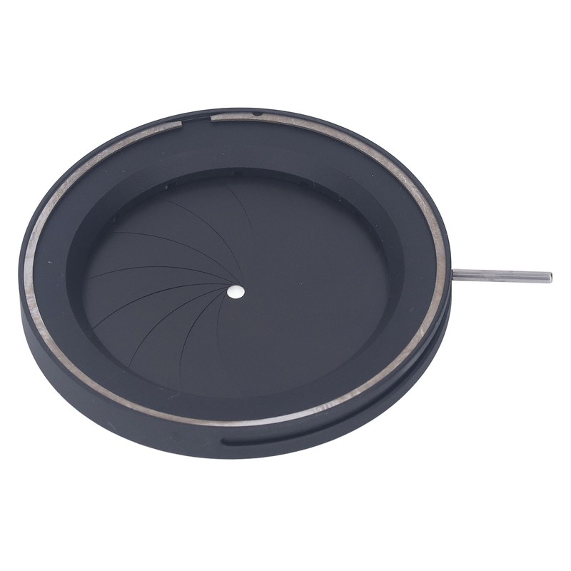 Lens Diaphragm 3 to 52mm Aluminum Alloy Adjustable Microscope Iris