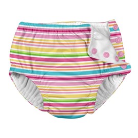 i play. 701050-2303-43 Schwimmwindel Ministripe 6-12 Monate, rosa