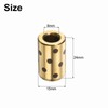sourcing map 5pcs Sleeve Bearings 8mm Bore x 15mm OD