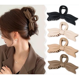 Hair Claw Hair Clip, Hair Catch, Simple, French Clip, Large, Tight, Simple, Hair Ornament, Hair Clip, Daily Use, Office Present, Can Be Used for Dense Hair, Going Out, Mother's Day, Bath, Gift for