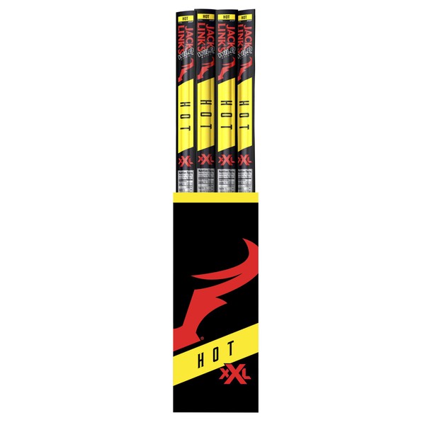 Jack Links Wild Snack Sticks, Hot, XX-Large, 2.2 Ounce (Pack of 24)