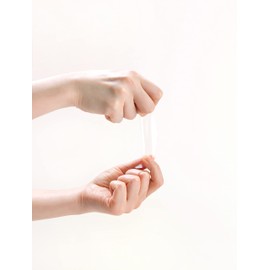 MIZON Pure Pearl Eye Gel Patch with Pearl, Diamond Powder, and Niacinamide for Radiance, Firming, and Nourishment – 60pcs – Improves Dark Circles and Luminosity