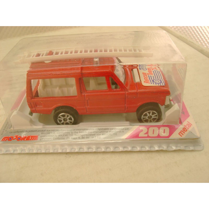 MAJORETTE HO SCALE #246 RANGE ROVER RESCUE TEAM NEW IN