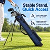 Lightweight Golf Stand Bag for Club Carrying – Waterproof Nylon