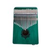 17-Key Kalimba Portable Thumb Piano Mahogany Wooden Body with Build