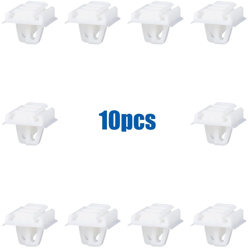OAUTOO 10pcs Body Side Door Molding Clip for Honda 75306-SDA-A01