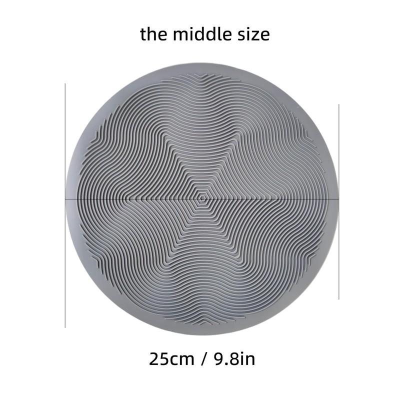 Silicone Hot Pot Holder Mats 10in (3-PCS) - Heat Resistant