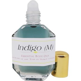 Indigo - Type N For Men Scented Body Oil Fragrance [Roll-On - Dark Green - 1/2 oz.] - ID#28144