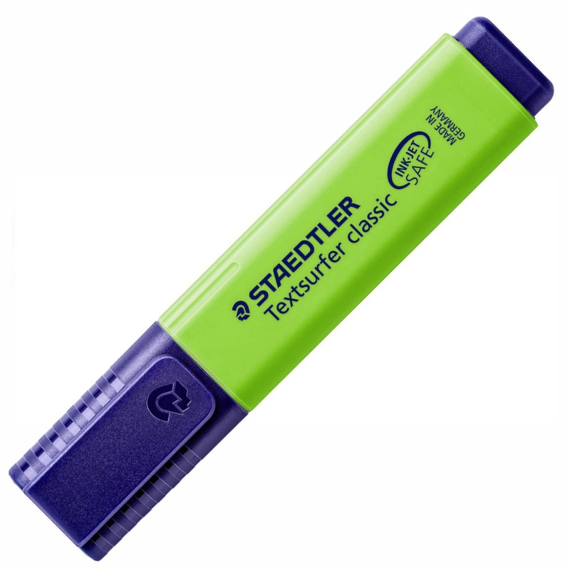 Staedtler Set of 3 Highlighters "Textsurfer Classic" Bevel Tip 1-5