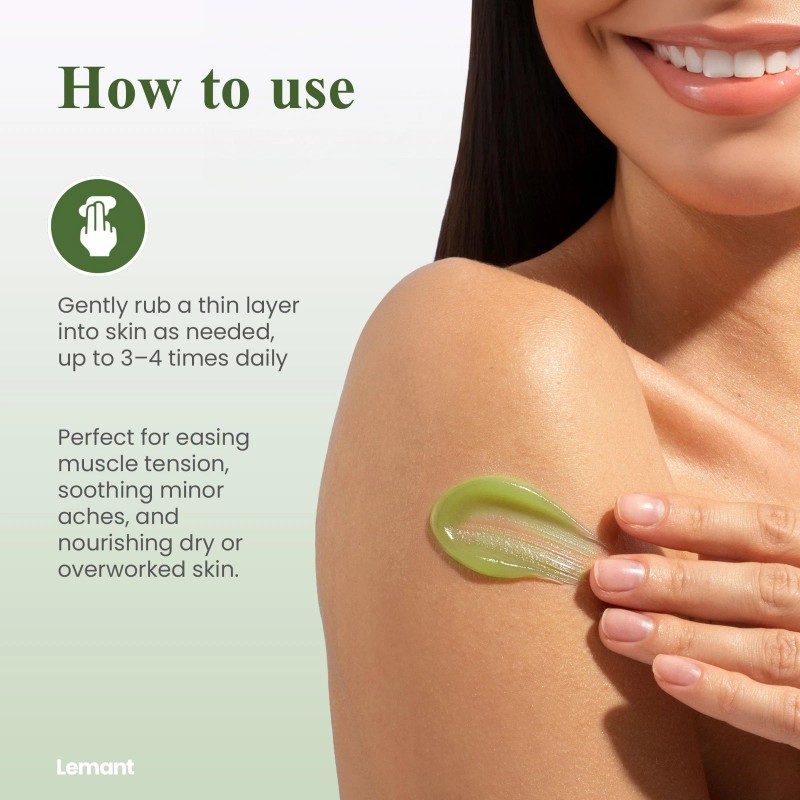 Lemant Organic Comfrey Salve for Bone Healing (4 oz) |