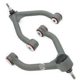 2-4" Lift Front Upper Control Arms for 1988-1998 Chevy GMC K1500 /1993-1994 Blazer /1995-1999 Tahoe /1988-1991 V1500 Suburban /1992-1999 K1500 Suburban & Yukon/1996-1998 Savana 1500, Wrinkle Gray