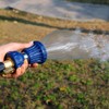 HOSUN Garden Hose Nozzle, Fireman Style Hose Nozzle, Heavy Duty